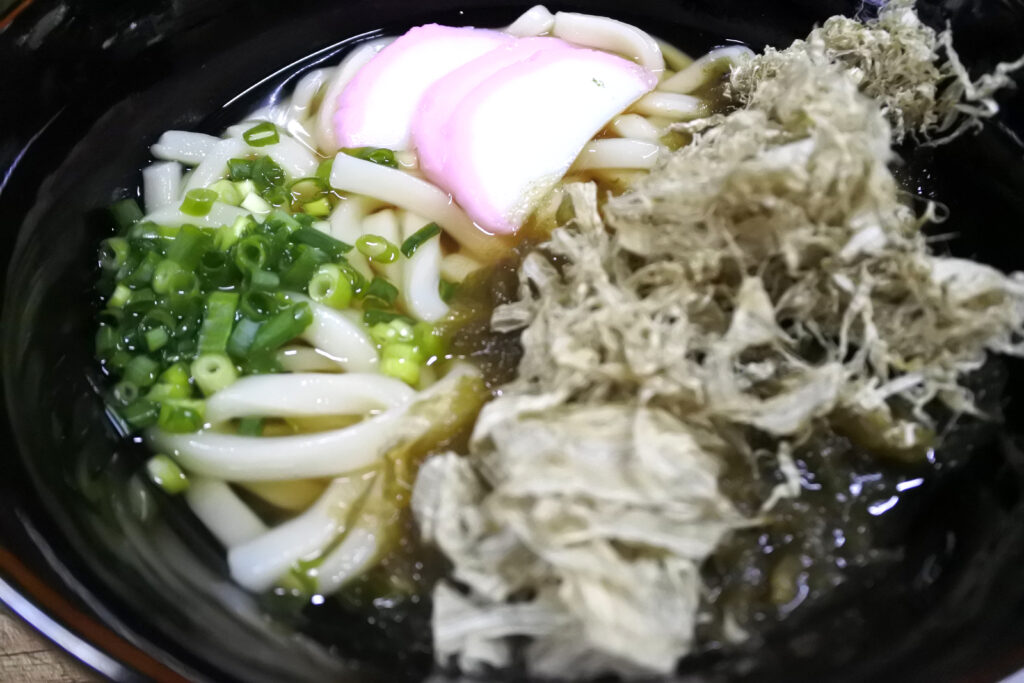 とろろこんぶうどん